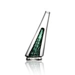 Aria Handmade Glass Sculpture Emerald Peak