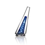 Aria Sapphire Peak Handmade Glass Sculpture