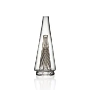 Puffco Peak glass accessory WiidZ Original 2.0 showcased from a northern perspective, highlighting its intricate design and functionality for a premium dabbing experience.